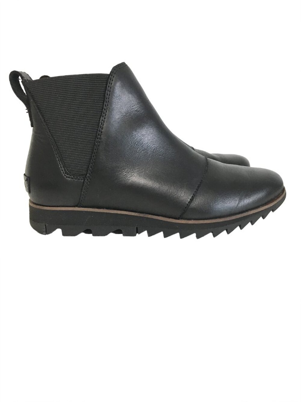 Sorel Women's Black Chelsa Boots Size 7.5 - Picture 6 of 9